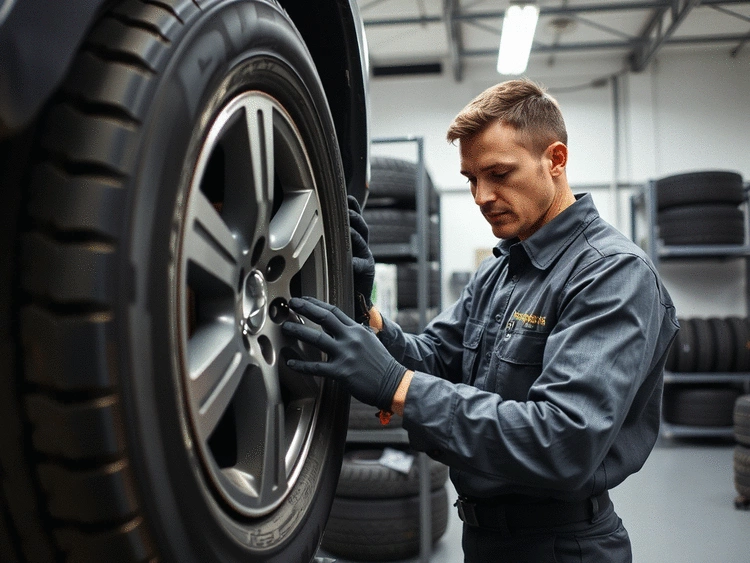 Vérifier le montage de pneus