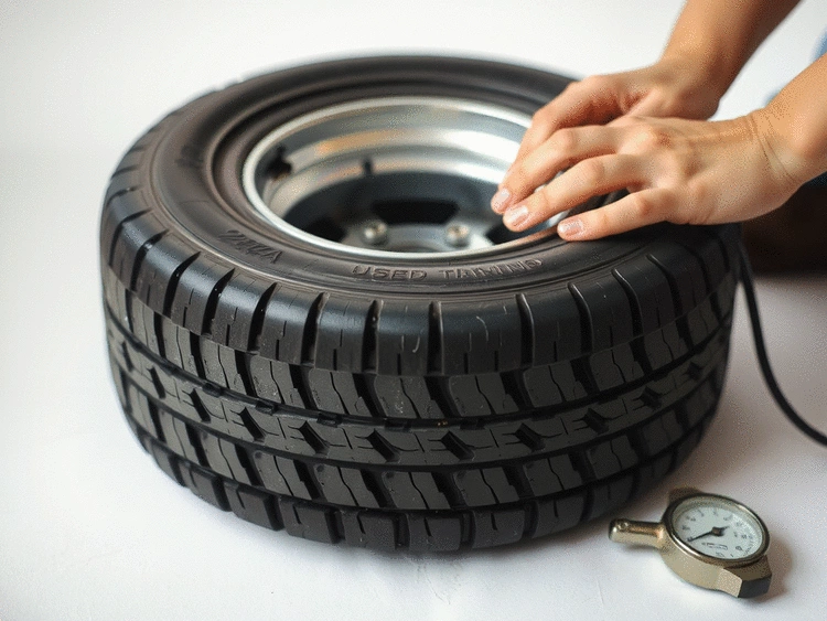 Risques des pneus d'occasion non contrôlés