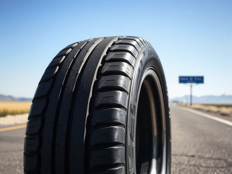 Vérifications pneus pour long trajet